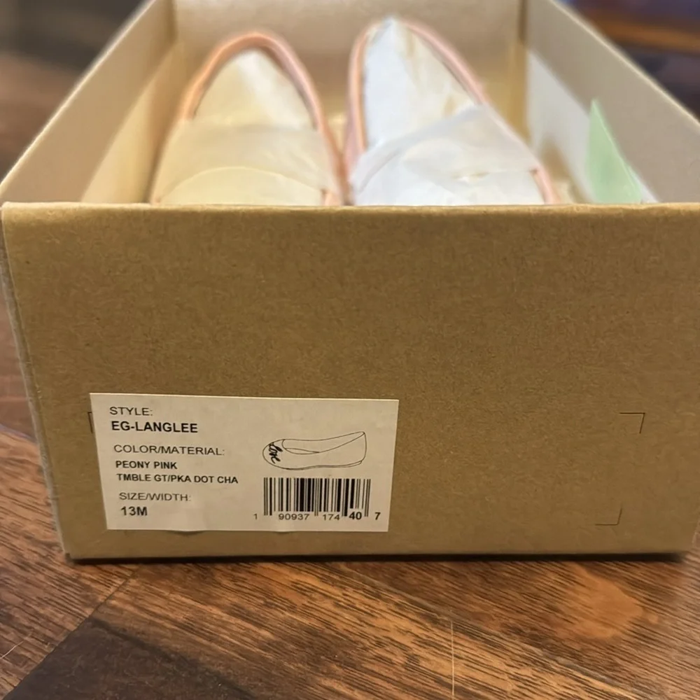 Embroidered Ballet Flats By Ellen Degeneres NWT